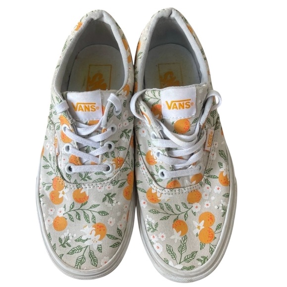 Vans Doheny In Citrus Canvas Orange Blossum Sneakers Shoes - Picture 5 of 6